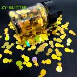 Party Supplies Handcraft Glitter Pineapple Shapes Kids Paint Glitter Ananas