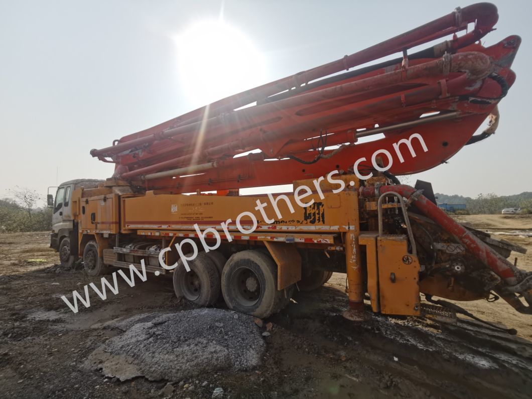Putzmeister 46m Truck Mounted Concrete Pump Truck Mounted Pump Contractor