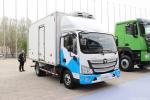 Cheap New Energy Vehicle Foton Refrigerated Truck 18 Cubic Gas-Electric Hybrid