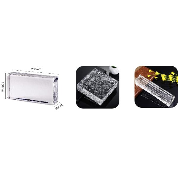 Glass Brick / Block Partition Wall Light Giving Privacy Energy Insulated