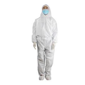 Wholesale Medical White Disposable Overalls Disposable Coverall Suit Breathable With Hood from china suppliers