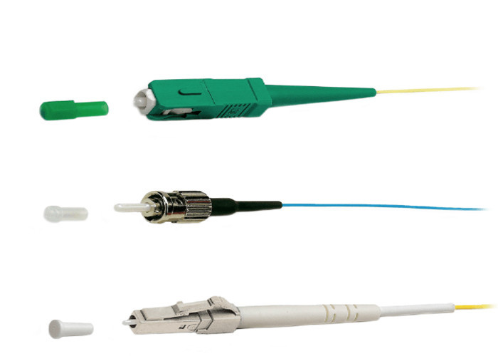 APC Simplex 9/125um 3.0MM ST Fiber Optic Pigtail