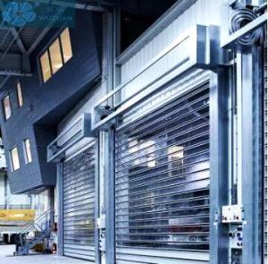 Wholesale Transparent 1.5m/S 4500mm Width High Speed Roll Up Doors from china suppliers