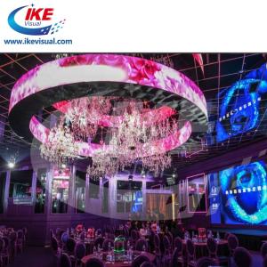 Wholesale Rubber Digital Curved LED Display Screen P4 1000 Nits 5000:1 Full Color from china suppliers