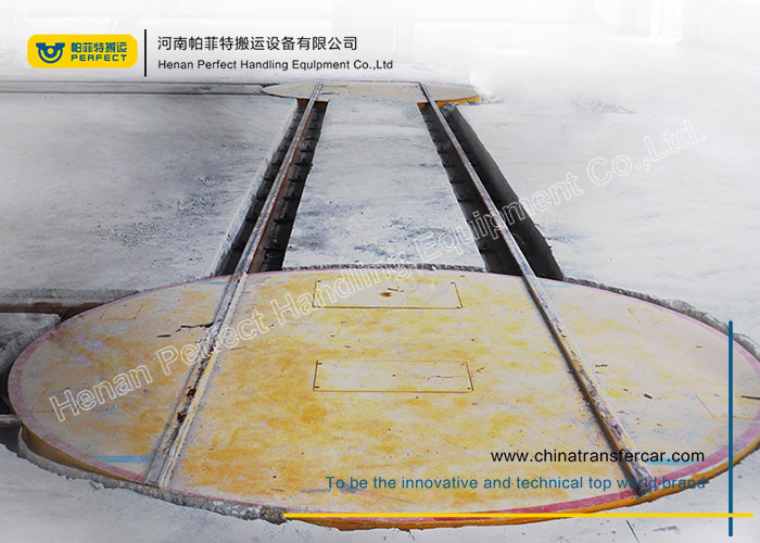 20m/Min Material Handling Turntable 360 Degree Free Rotation Turnplate On Rail Archives
