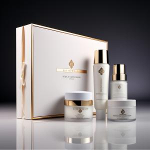 Wholesale Paper Cosmetic Packaging Paper Box，Perfume Packaging Gift Boxes Customized White MOQ 1000pcs from china suppliers
