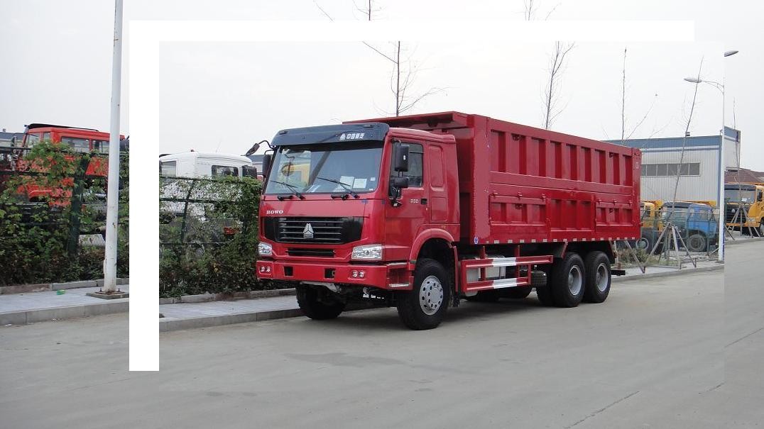 Engine Exhaust Brake Heavy Duty Truck Trailers 10 Wheel Dump Truck