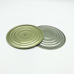 603 gold color Metal Can Lids, BPANI internal food safety lacquer, for canned