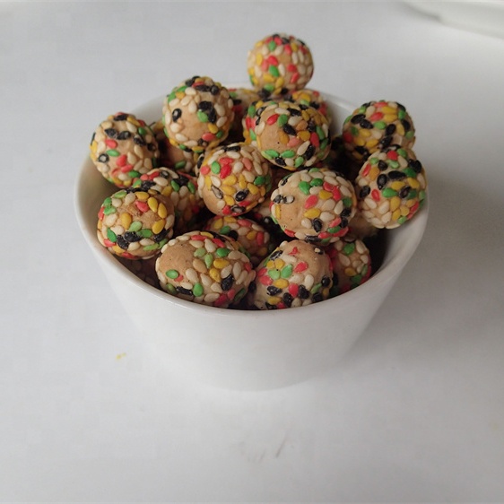 Fast delivery the best quality snacks, colorful sesame roasted coated peanuts