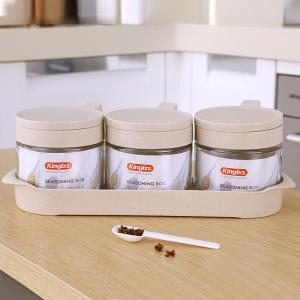 Wholesale Glass Condiment Bottle Combination Sealed Jar from china suppliers