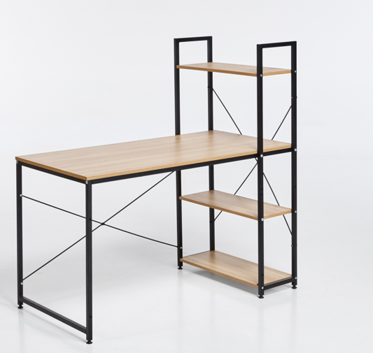 Functional Metal Dining Table for Office Desk in Simple Northern Europe Style Function