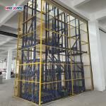 2000 Kg Hydraulic Cargo Lift 1-7 Floors Height Freight Platform Lift