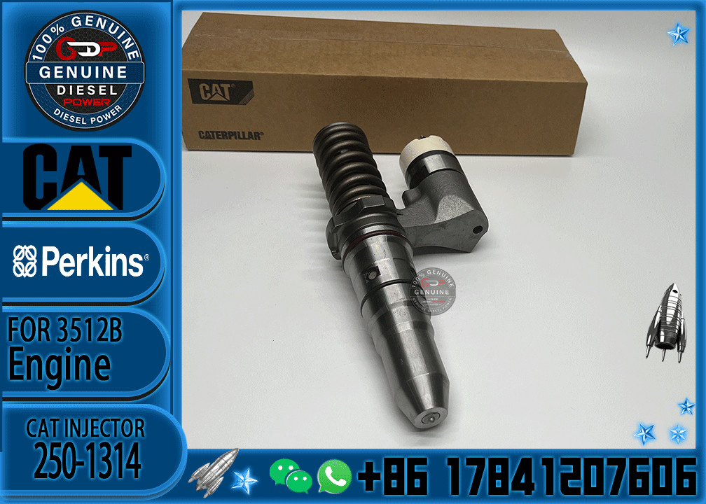 250-1314 reman Fuel Injector for Caterpillar CAT 3508 3512 3516 3508B 3512B 3516B