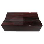 Aluminium Glass Door Profiles , 6063 Customized High Glossy Wood Grain Aluminum