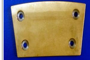 Wholesale DEVA BM Sintered Metal Bearings Container Tyre Wear Plate ISO9001 Certification from china suppliers