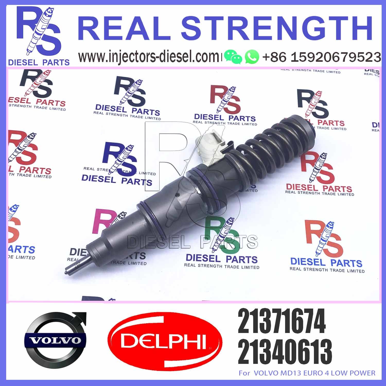 Diesel common rail Fuel Injector 21371674 BEBE4D24003 21371674 for V-O-L-V 21340613 85003265 E3 EUI MD13
