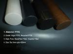 500mm Black Filled PTFE Rod / PTFE Rod / Rod For Sealing