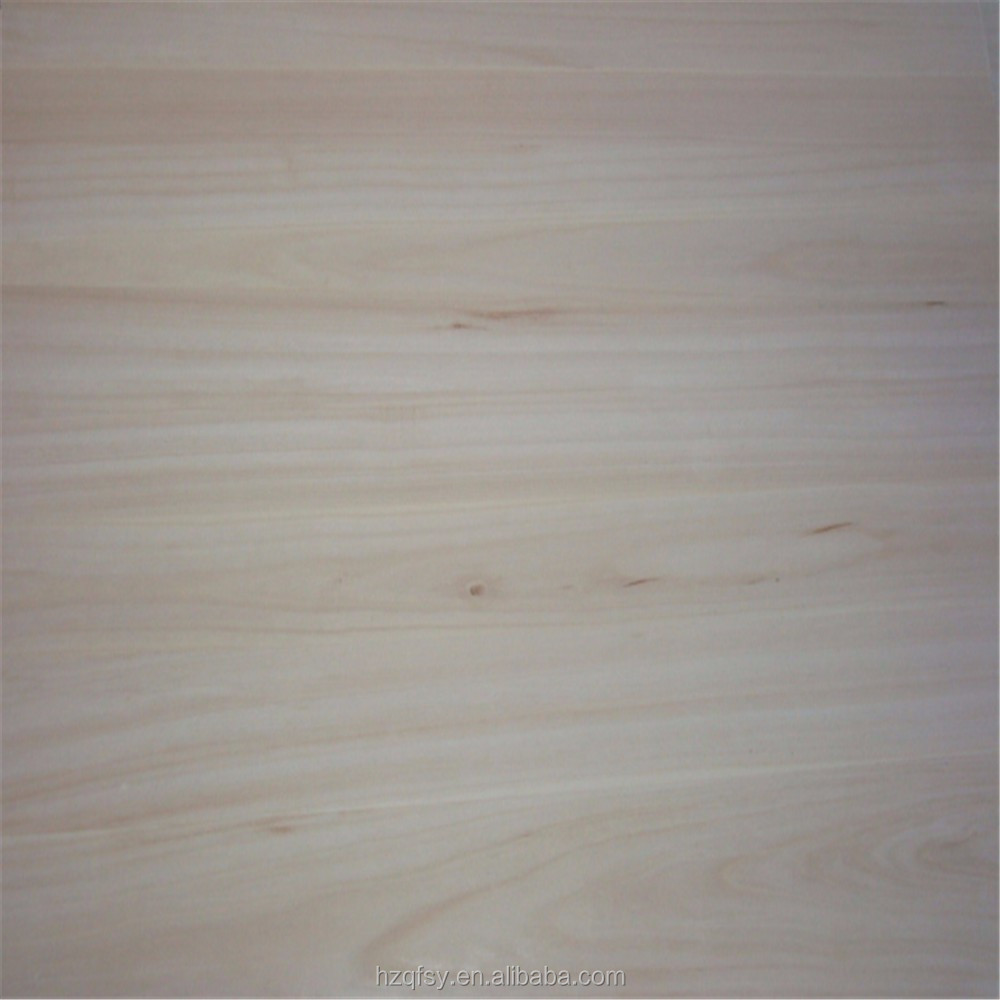 Customized Paulownia Finger Jointed Board for Furniture Making Thickness 3mm-50mm