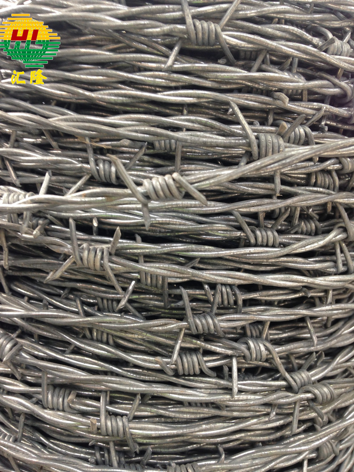 Fencing Galvanised Steel Barbed Wire Security Sharp Anti Corrosion