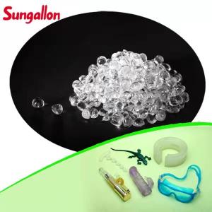 Wholesale ISO9001 Clear Thermoplastic Rubber TPR Plastic Material SEBS 0 Shore OO~35 Shore A from china suppliers