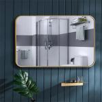 Clear Glass Custom Framed Standing Dress Mirror for Large Full Length Body Salon