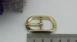 Fashion popular hardware accessories 20 mm zinc alloy gold oval pin buckle for