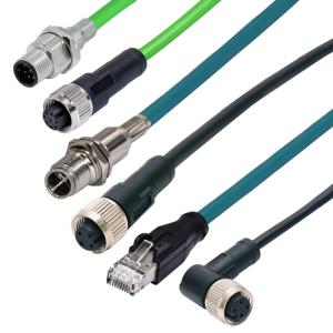 Wholesale A B D X Coded 3 - 17 Pin M12 Cable Connectors Solder Locking Industrial Standard from china suppliers