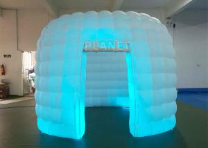 Wholesale Portable 1 Door White Inflatable Photo Booth / Trade Show Booth For Event from china suppliers
