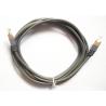 Buy cheap Public Telephones Network Data Cable Straight Round Shape Gold Plated Pins from wholesalers