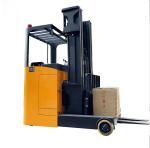 1.5T 4.5m Battery Electric Stacker Forklift Reach Stacker Truck