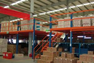Wholesale Steel Industrial Storage Racks Heavy Duty Mezzanine For Goods Fixed Mobility from china suppliers