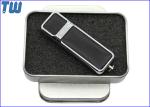 PU Leather Cover 64GB USB Flash Drives Smooth Edge Fine Touch