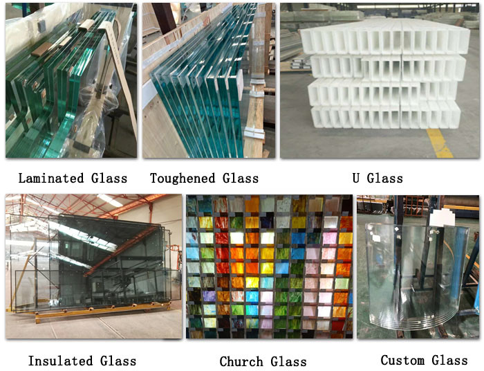 Oversize Clear Curved Tempered Glass Insulated Bent Safety Toughened Glass