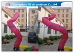 Colorful Tube Shape Inflatable Advertising Signs Inflatable Air Dancer In Sky