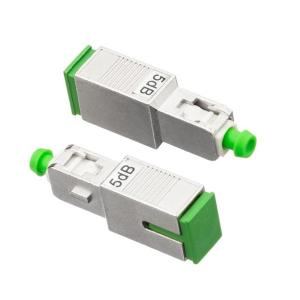 Wholesale In Line Fiber Optic Accessories Sc Apc Attenuator SM Simplex 2.0mm 5db from china suppliers