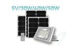 High Brightness Waterproof Ip67 Remote Control Outdoor Led Solar Flood Light