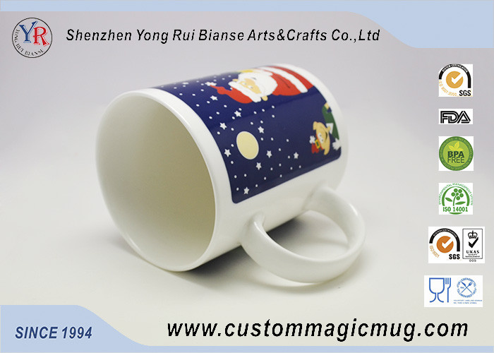 Heat Sensitive Magical Personalized Kids Mugs Color Change For Christmas Gift