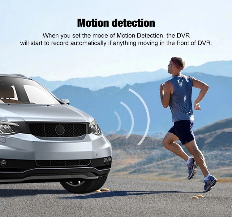 WIFI APP IPS Full Screen GPS Dashboard Camera Recorder Mirror 3.16 Inch