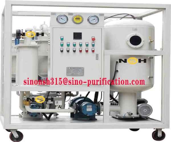 High Efficient Lubricating Oil Purifier Oil Purification For Lube Oil lubricatio