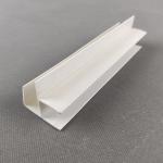 Corner Molding Pvc Slatwall Panel White Black Grey Color Decorative