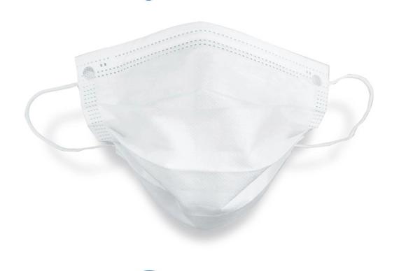 Civil Standard Anti Virus White Procedure 3 Ply Non-Woven Earloop Disposable