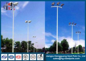 Wholesale Weather Resistance Outdoor Steel Tubular Floodlight Pole for Parking lot Lighting from china suppliers