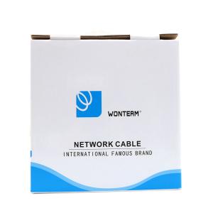 Wholesale Network 100m UTP Bare Copper Category 5e / Cat5e UTP Cable , 0.5mm Twisted from china suppliers
