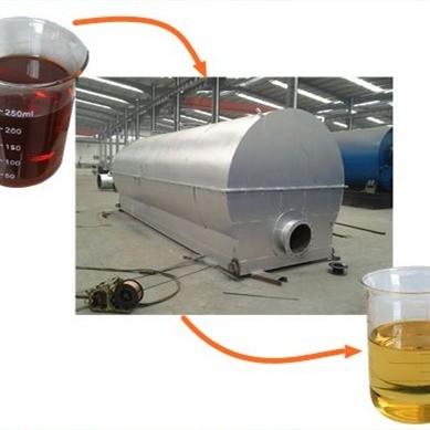 D1200*3000mm Mini Crude Oil Refinery Distillation Plant for Petroleum to Diesel