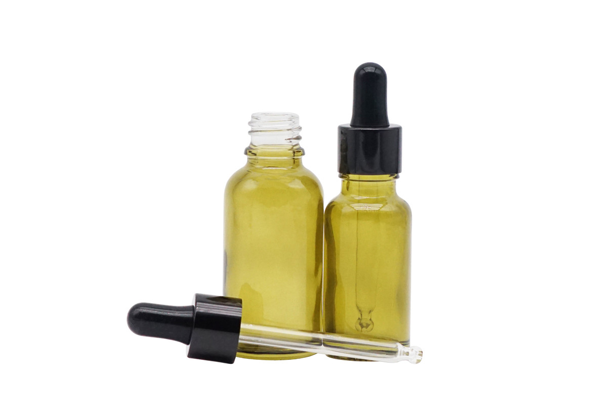 Empty Glass Dropper Bottles 30ml 50ml Transparent Dropper Bottles For Essential Oils