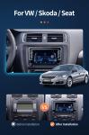 GRANDnavi 7Inch Double Din Android Car Radio Auto BT CarPlay For VW Car Stereo