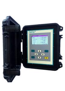 China Wall Mounted DN 6000mm Modbus Area Velocity Water Flow Meter on sale