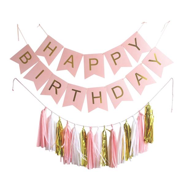 Custom Printed Paper Letter Festival Party Decorations Wedding Party Banners And