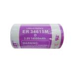 φ17*33.5mm Shelf Life 10 Years Lithium Thionyl Chloride Battery for Industrial