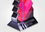 Customized Cardboard Floor Display Multi Color For Cosmetic Promotion